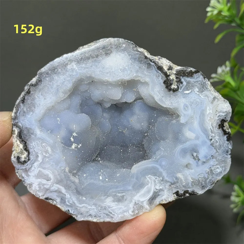Géode d'Agate Naturelle, Pierre de Guérison Déco