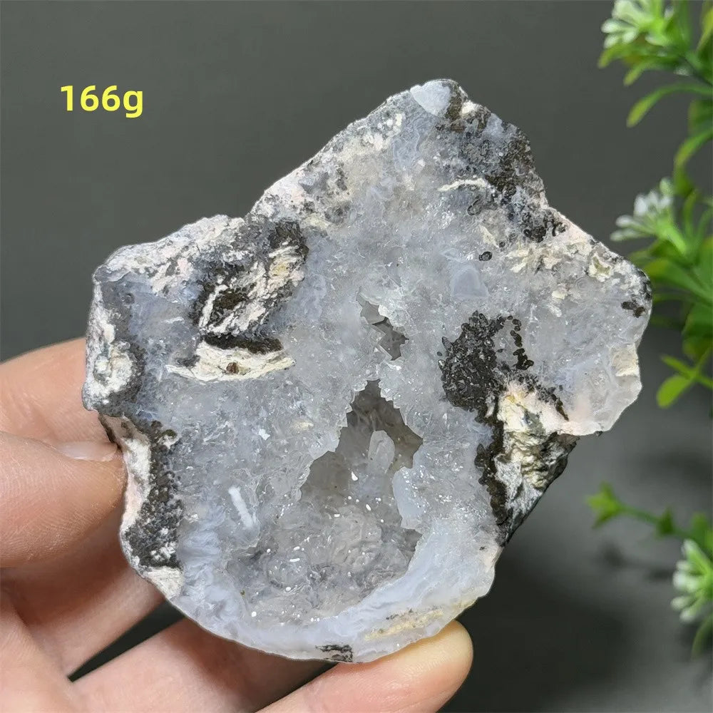 Géode d'Agate Naturelle, Pierre de Guérison Déco