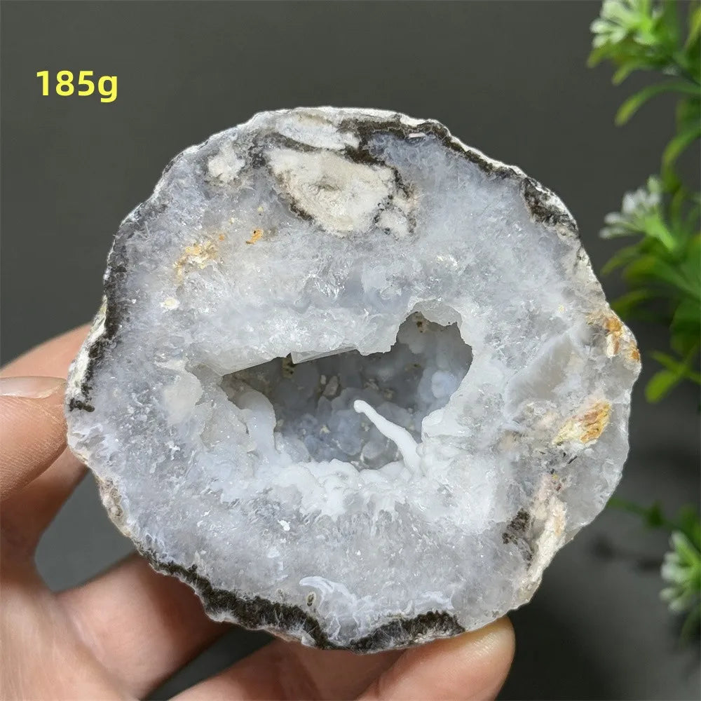 Géode d'Agate Naturelle, Pierre de Guérison Déco