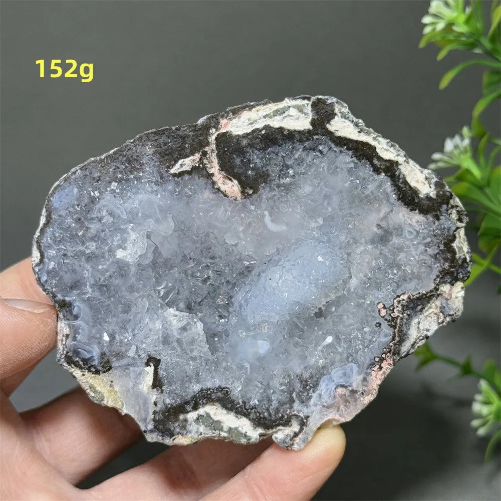 Géode d'Agate Naturelle, Pierre de Guérison Déco