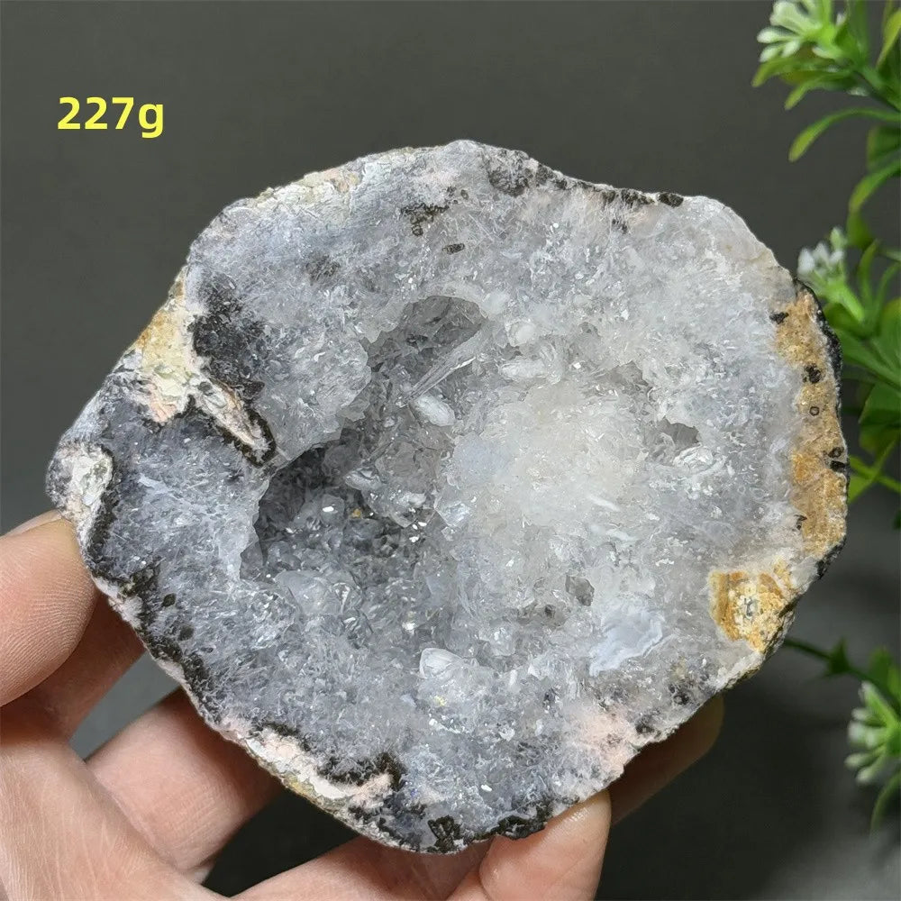 Géode d'Agate Naturelle, Pierre de Guérison Déco