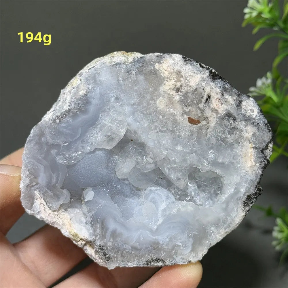 Géode d'Agate Naturelle, Pierre de Guérison Déco