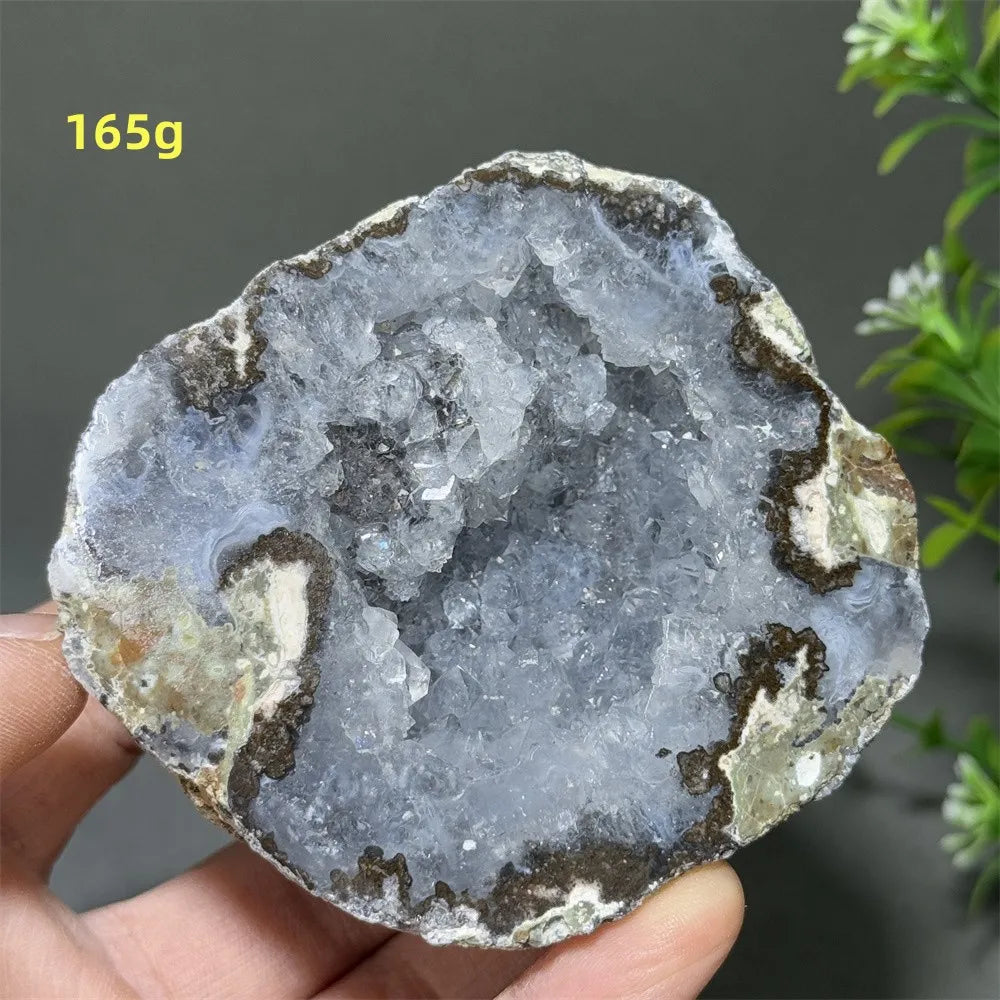 Géode d'Agate Naturelle, Pierre de Guérison Déco
