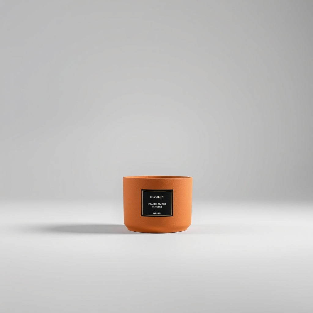Bougie parfumée en pot terracotta