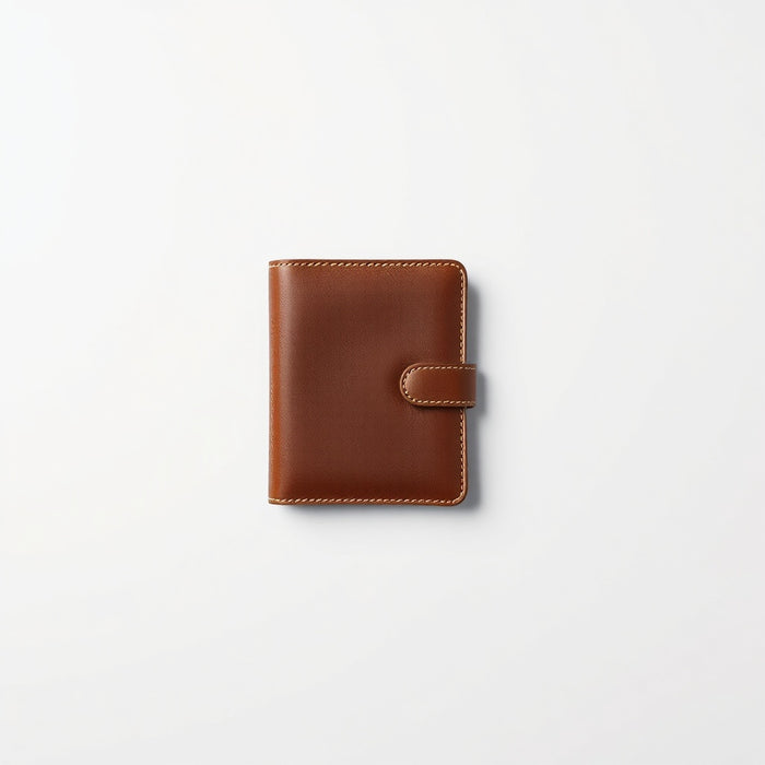 Étui à carnet en cuir